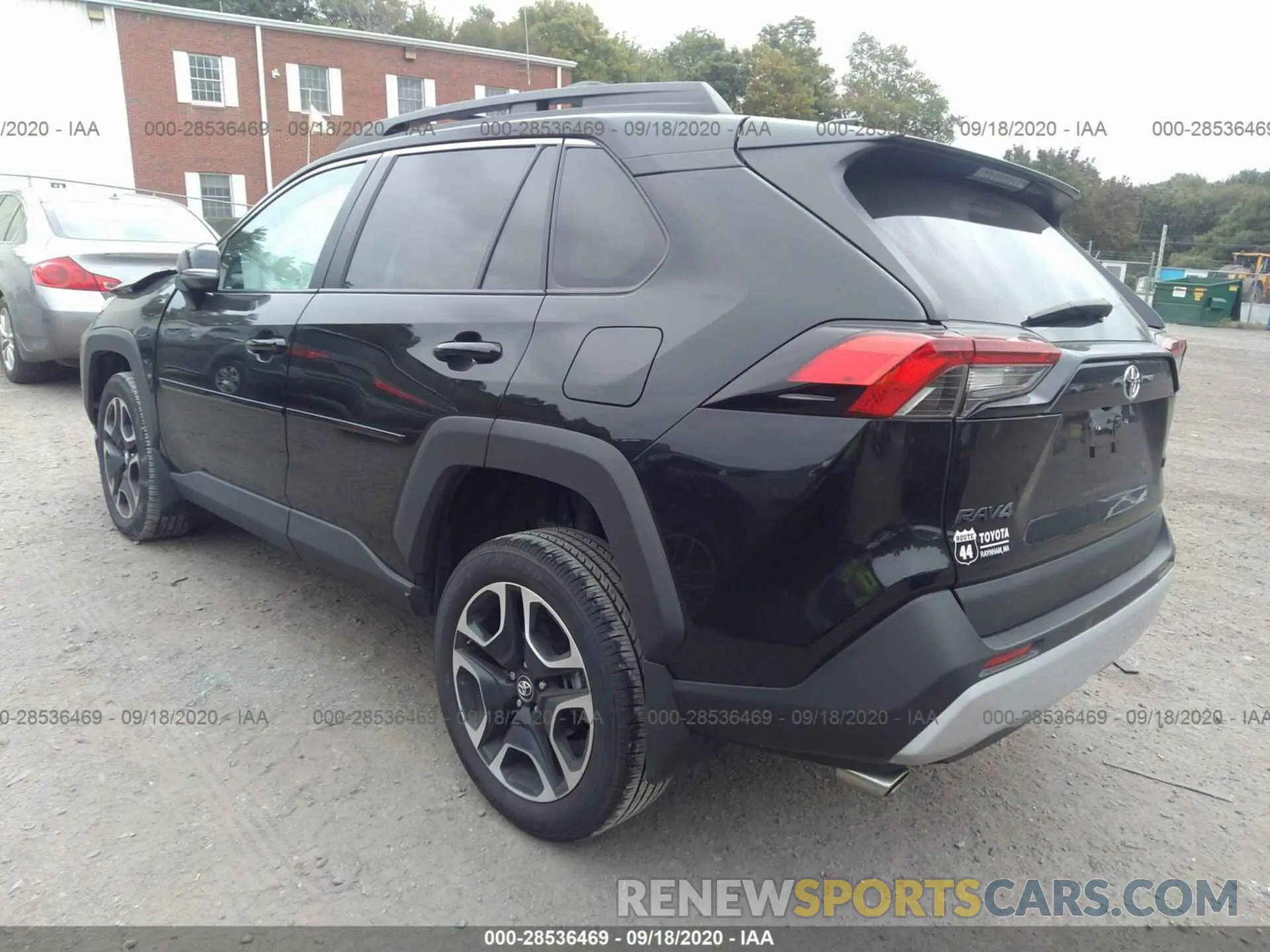 3 Photograph of a damaged car 2T3J1RFV0KC052818 TOYOTA RAV4 2019