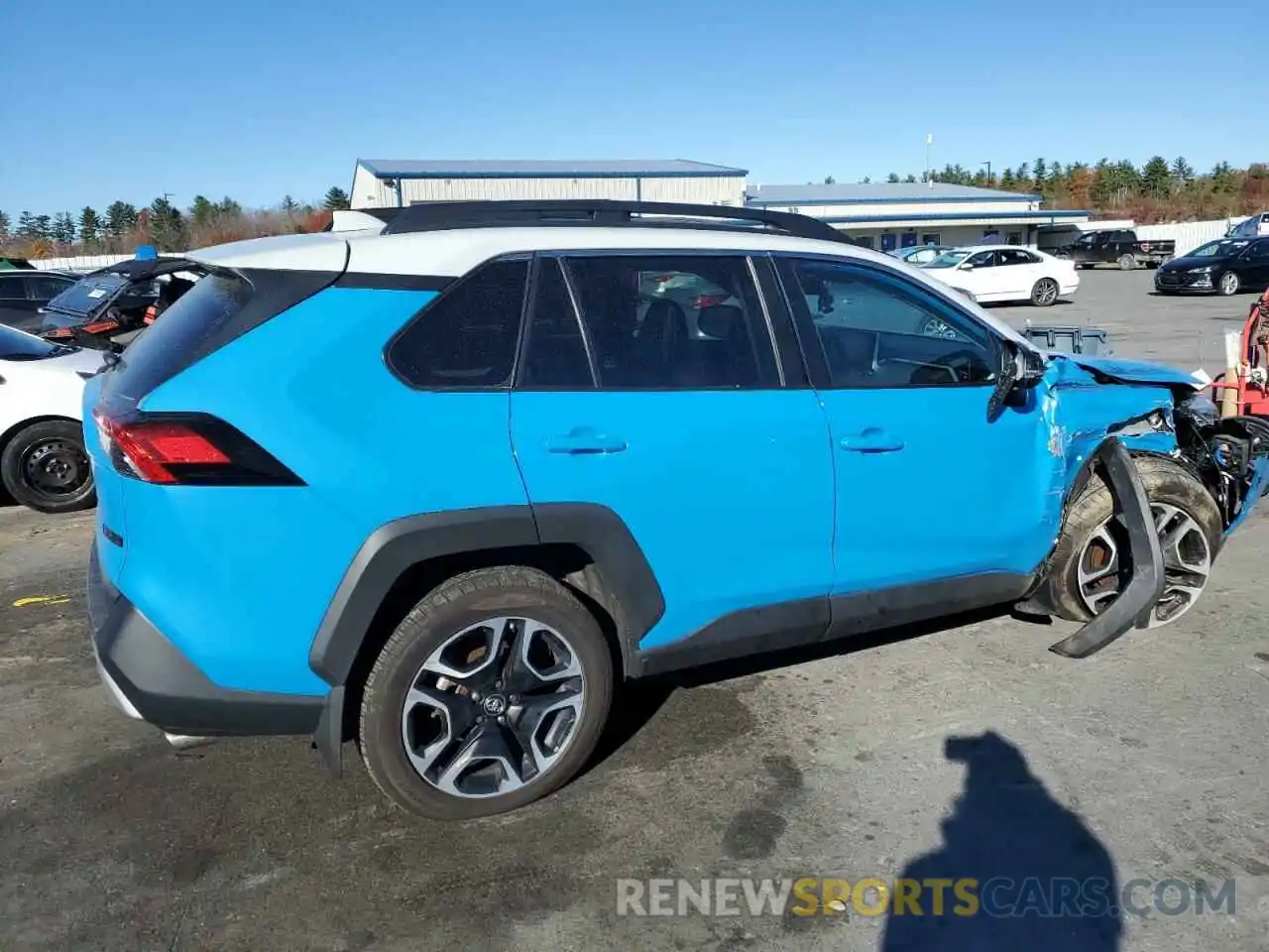 3 Photograph of a damaged car 2T3J1RFV0KC058487 TOYOTA RAV4 2019