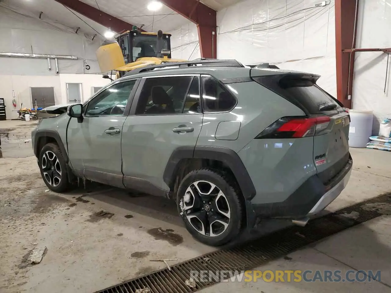 2 Photograph of a damaged car 2T3J1RFV0KW003987 TOYOTA RAV4 2019