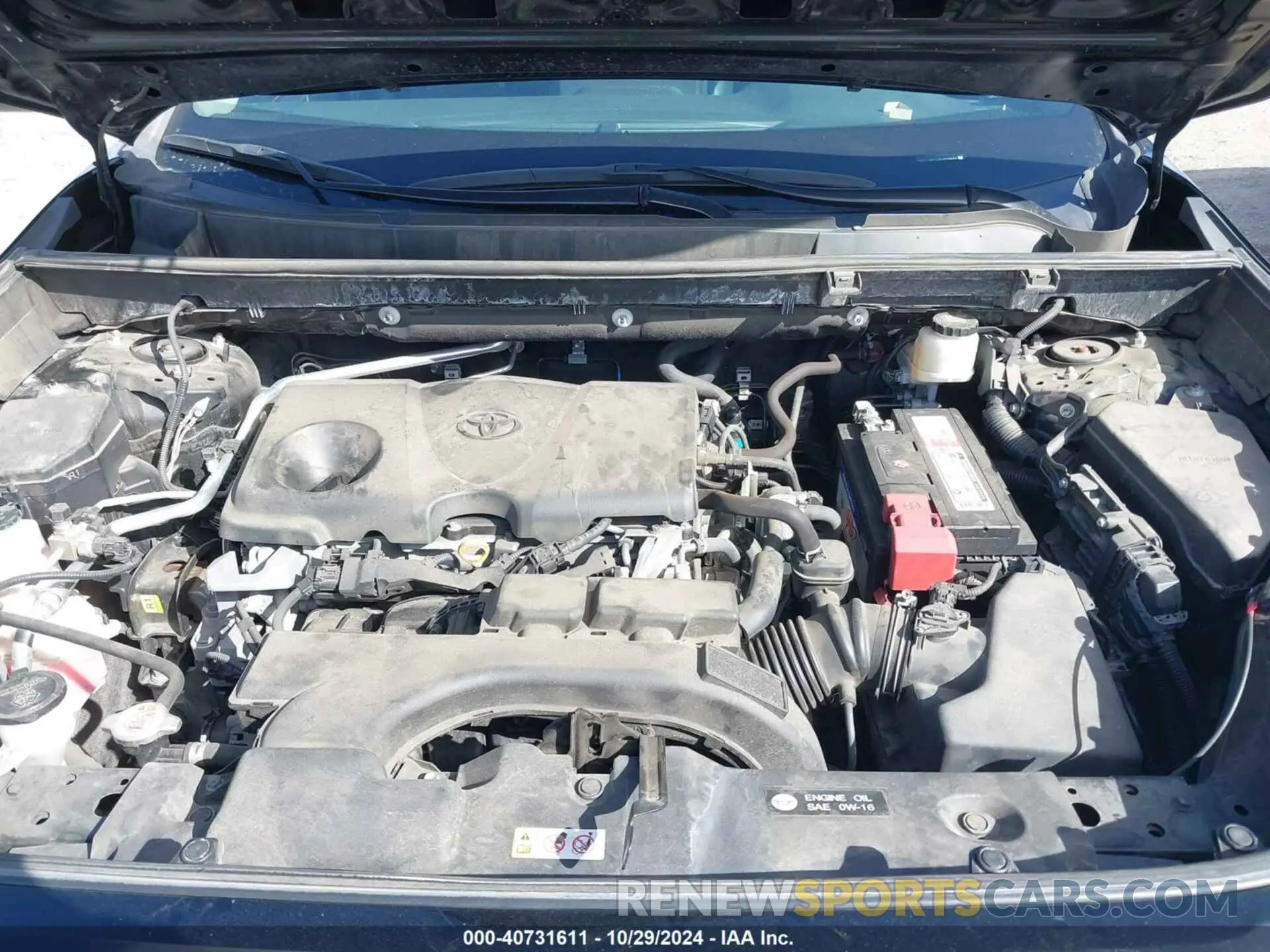 10 Photograph of a damaged car 2T3J1RFV0KW008655 TOYOTA RAV4 2019