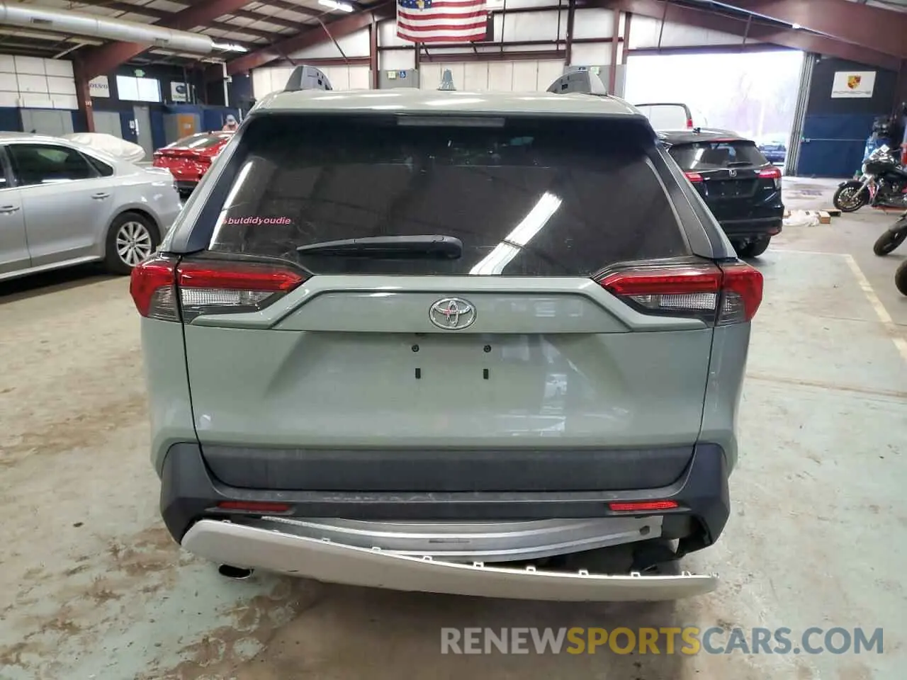 6 Photograph of a damaged car 2T3J1RFV0KW019414 TOYOTA RAV4 2019