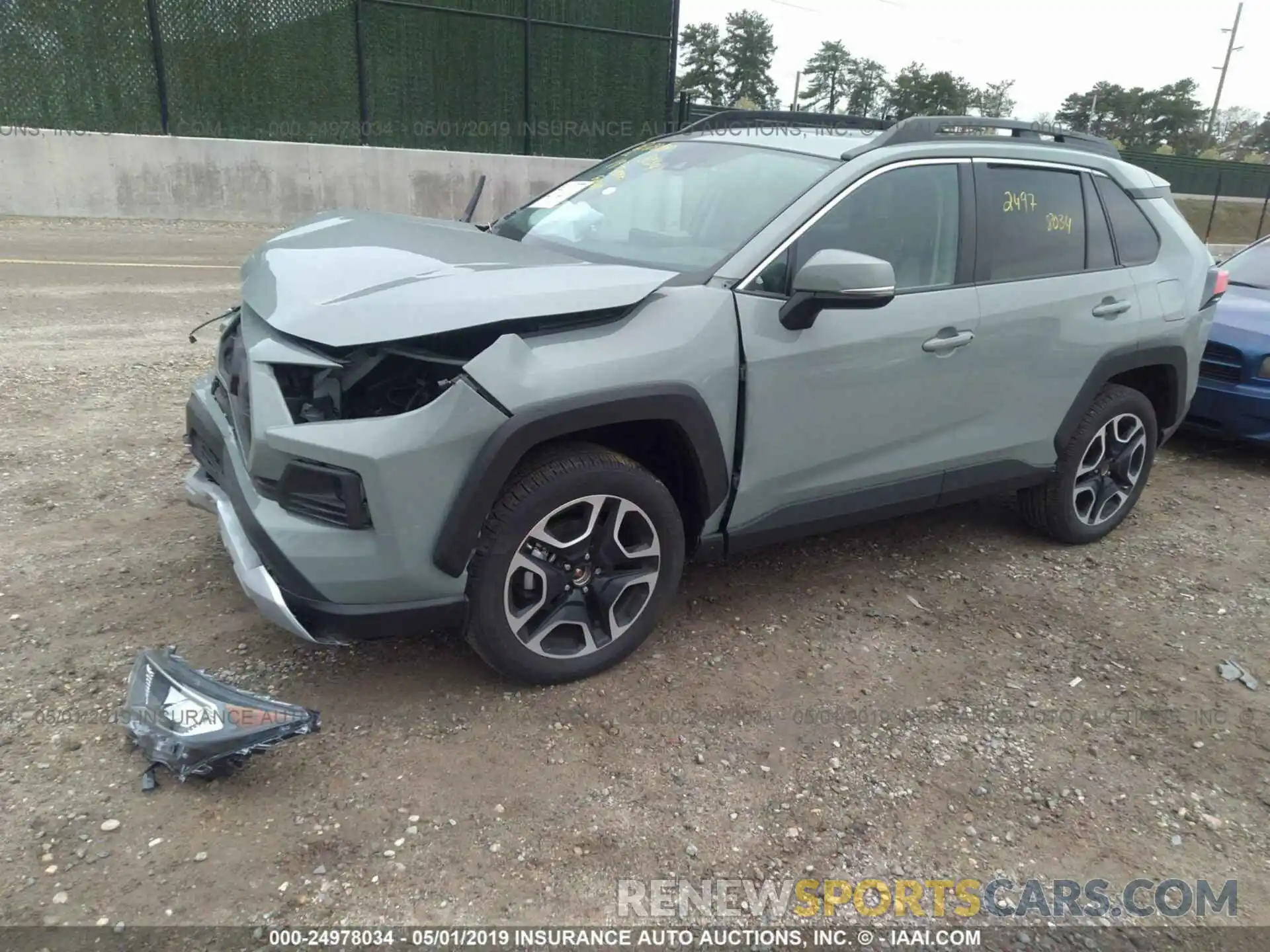 2 Photograph of a damaged car 2T3J1RFV0KW021440 TOYOTA RAV4 2019