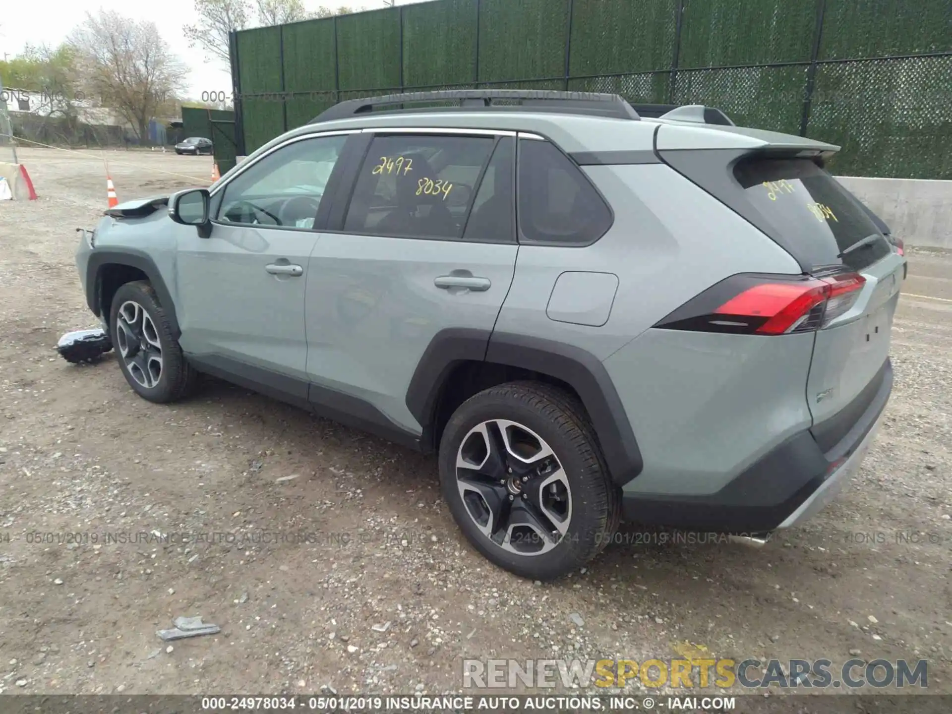 3 Photograph of a damaged car 2T3J1RFV0KW021440 TOYOTA RAV4 2019