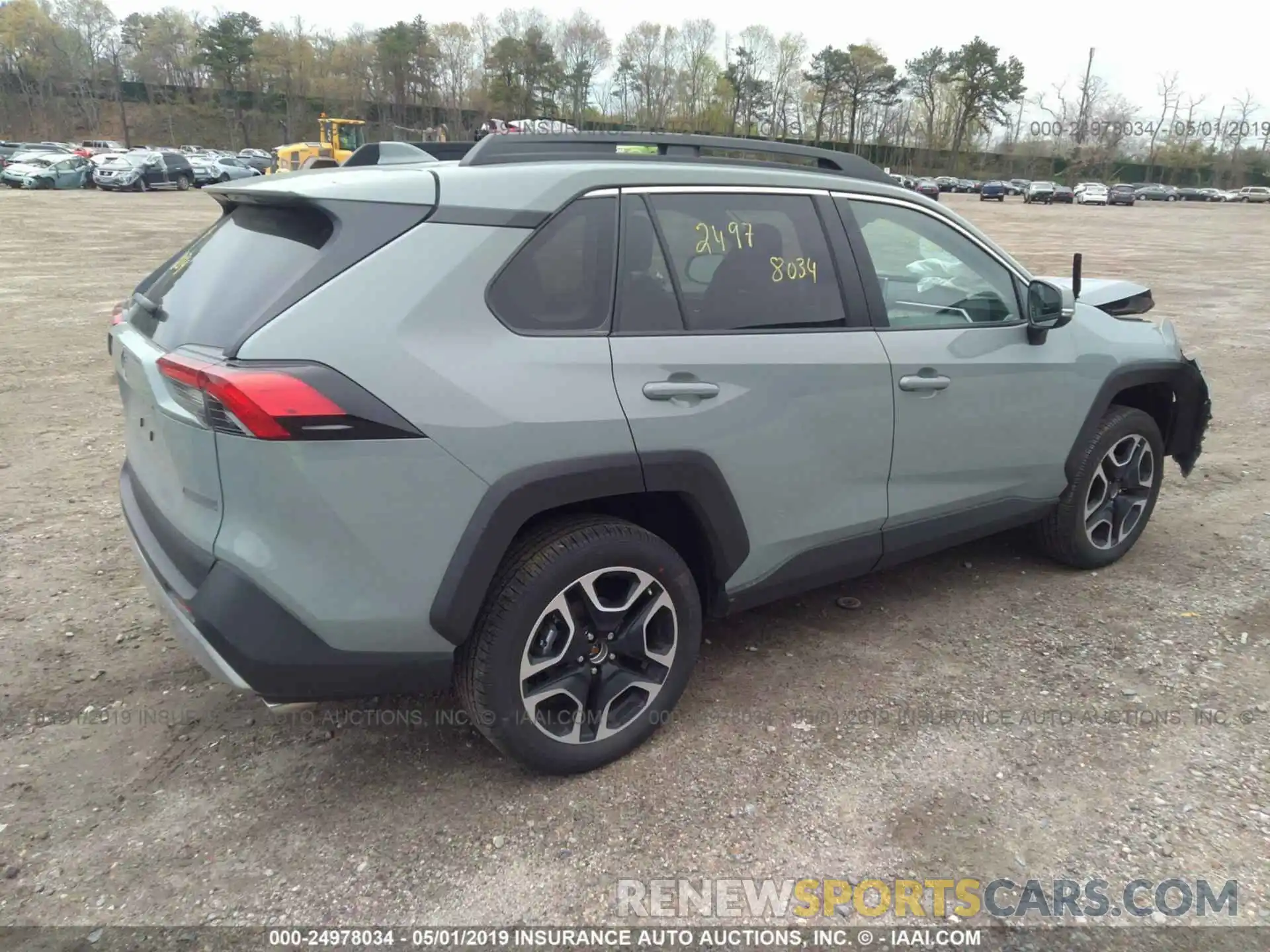 4 Photograph of a damaged car 2T3J1RFV0KW021440 TOYOTA RAV4 2019