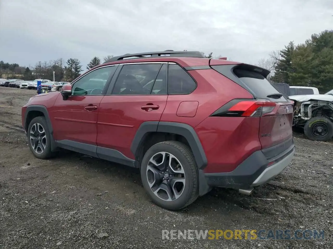 2 Photograph of a damaged car 2T3J1RFV0KW022961 TOYOTA RAV4 2019