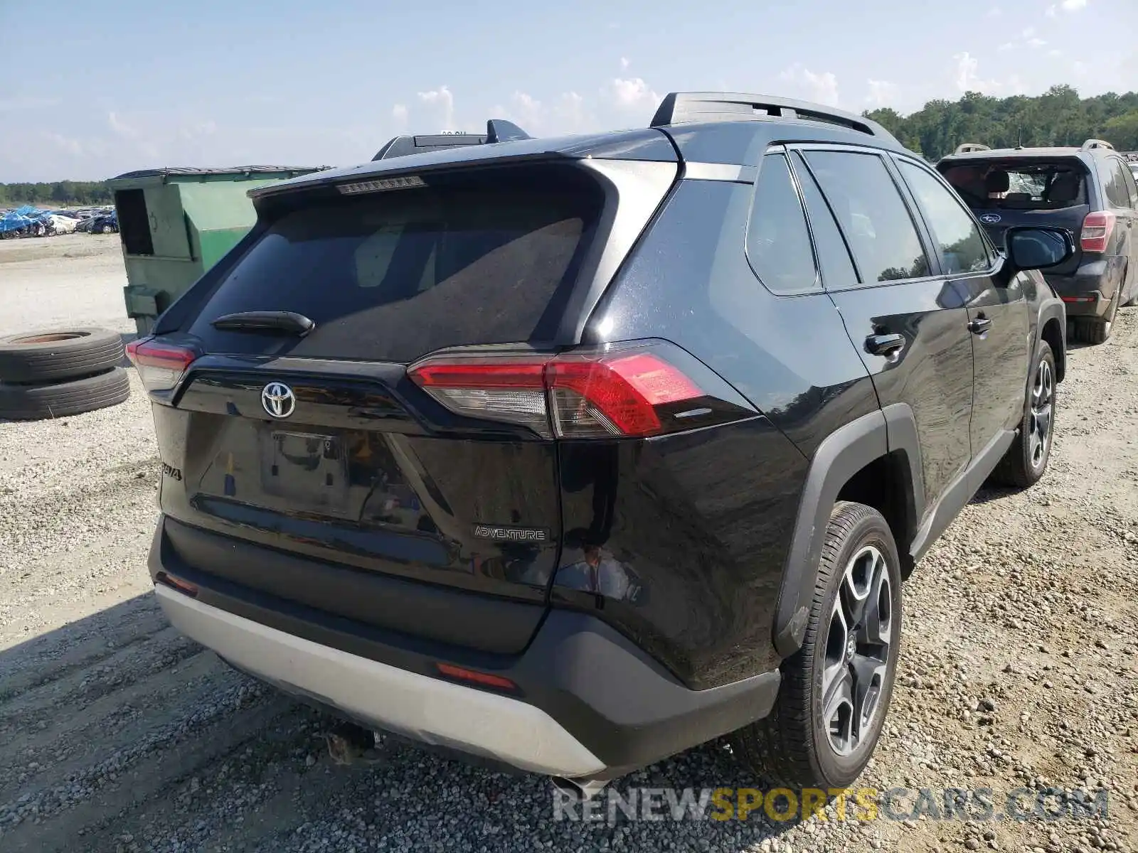 4 Photograph of a damaged car 2T3J1RFV0KW036228 TOYOTA RAV4 2019