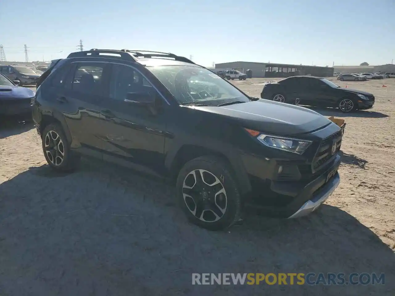 4 Photograph of a damaged car 2T3J1RFV0KW054213 TOYOTA RAV4 2019