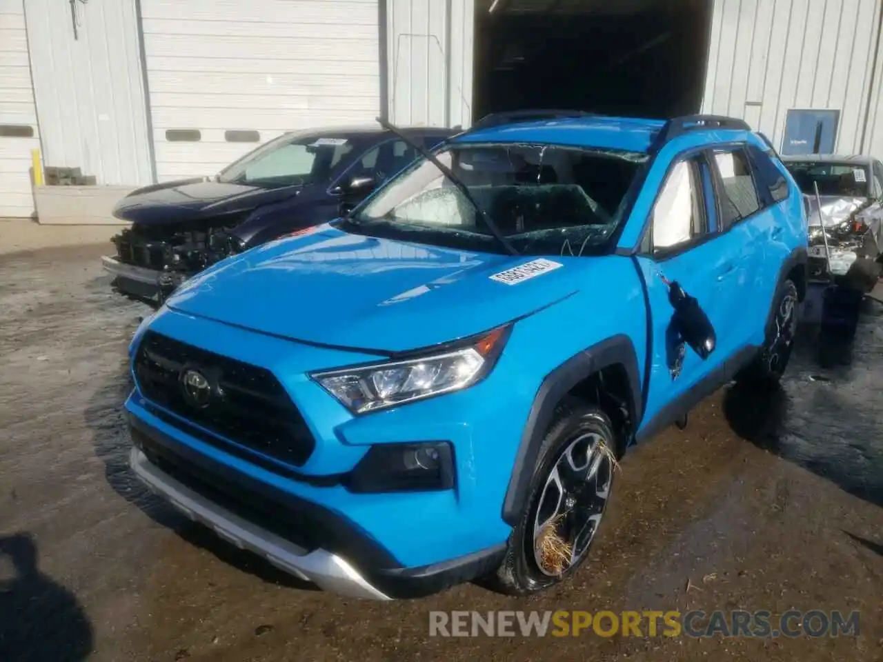 2 Photograph of a damaged car 2T3J1RFV1KC007936 TOYOTA RAV4 2019