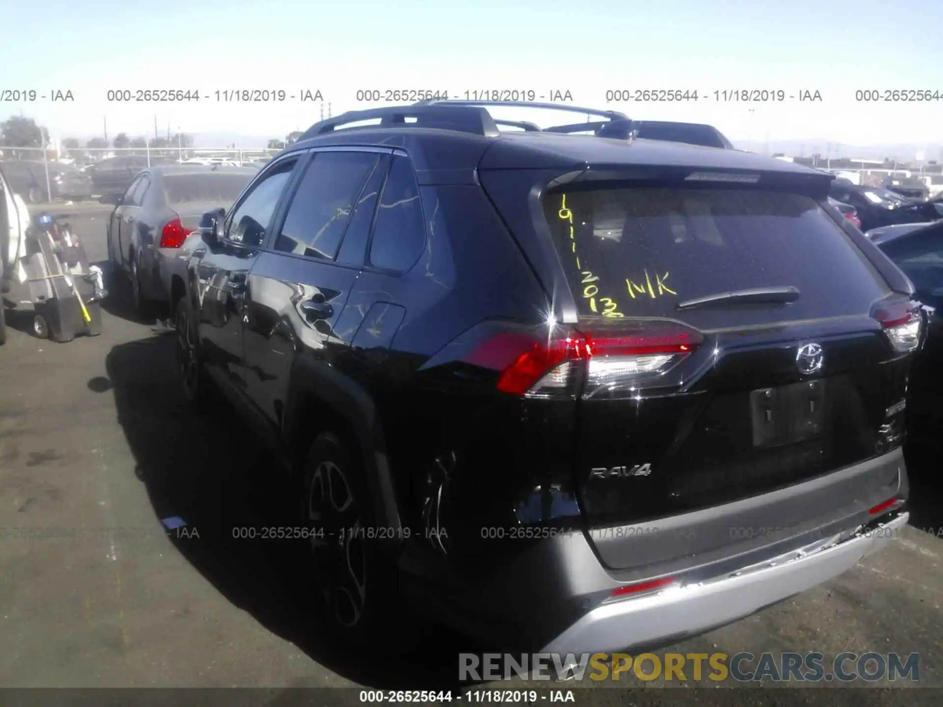 3 Photograph of a damaged car 2T3J1RFV1KC010707 TOYOTA RAV4 2019