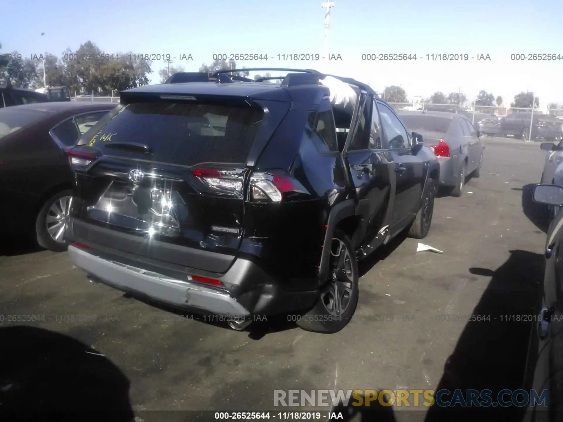 4 Photograph of a damaged car 2T3J1RFV1KC010707 TOYOTA RAV4 2019