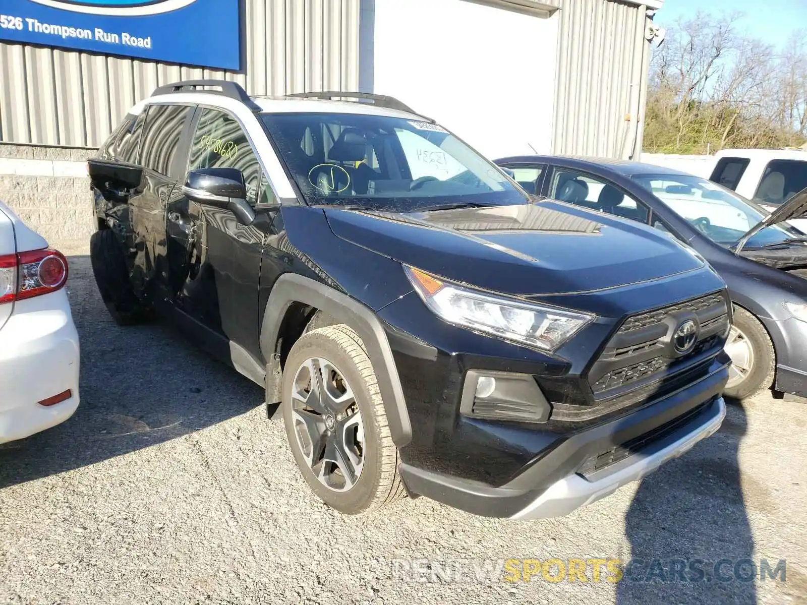 1 Photograph of a damaged car 2T3J1RFV1KC027944 TOYOTA RAV4 2019