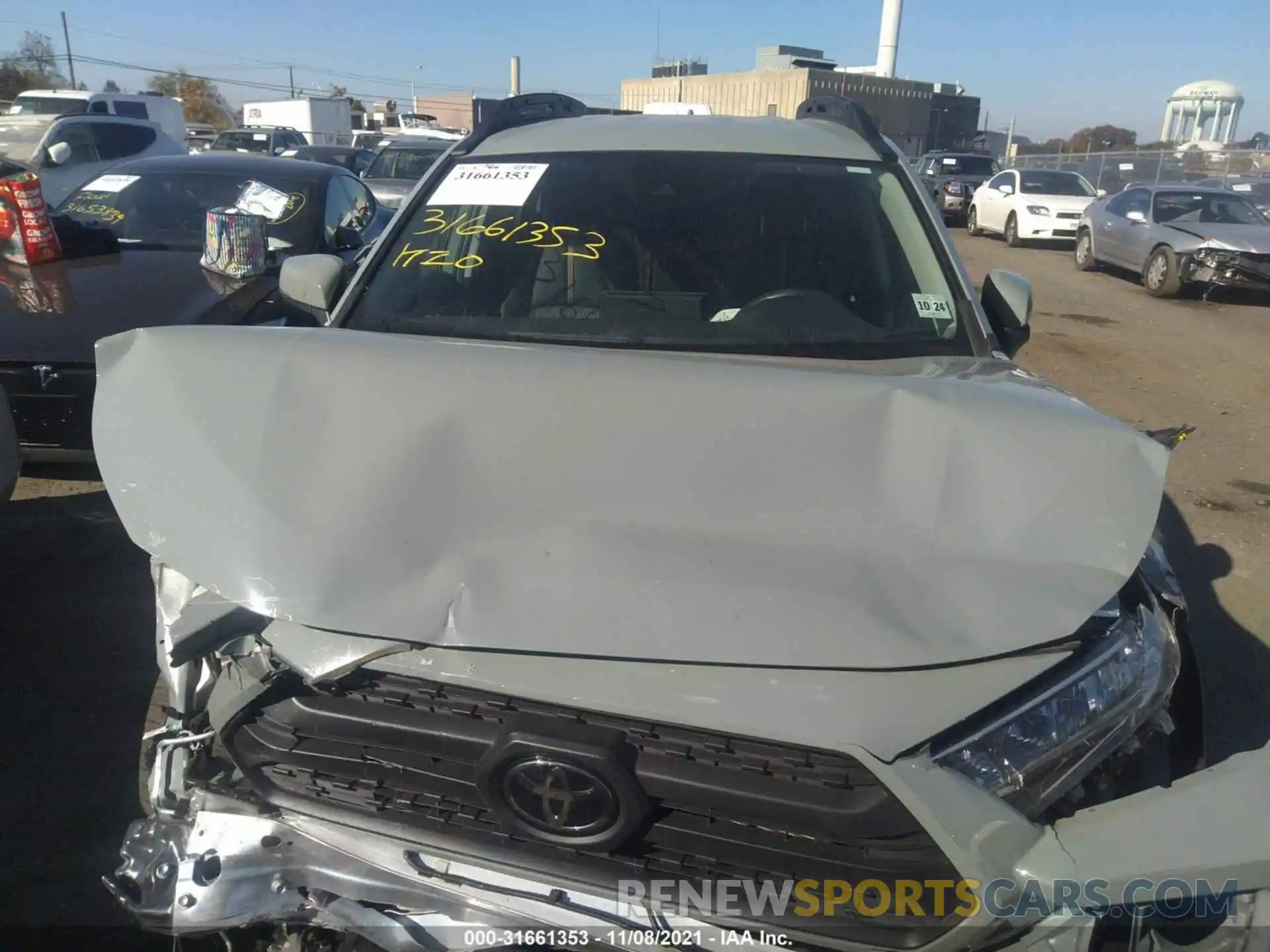 10 Photograph of a damaged car 2T3J1RFV1KC049264 TOYOTA RAV4 2019