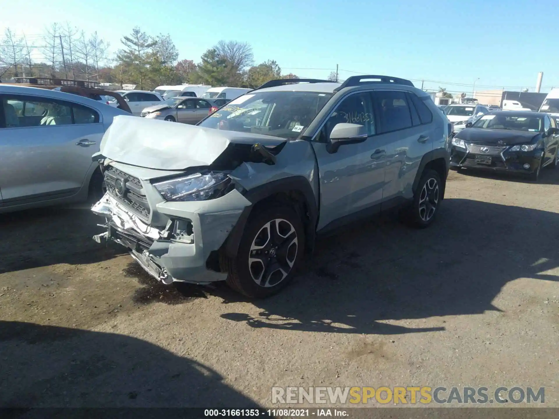 2 Photograph of a damaged car 2T3J1RFV1KC049264 TOYOTA RAV4 2019