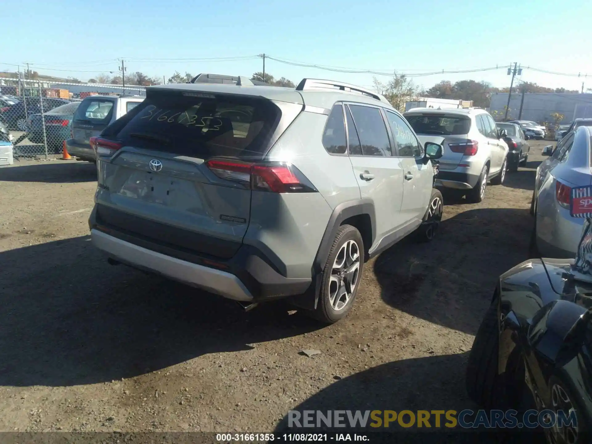 4 Photograph of a damaged car 2T3J1RFV1KC049264 TOYOTA RAV4 2019