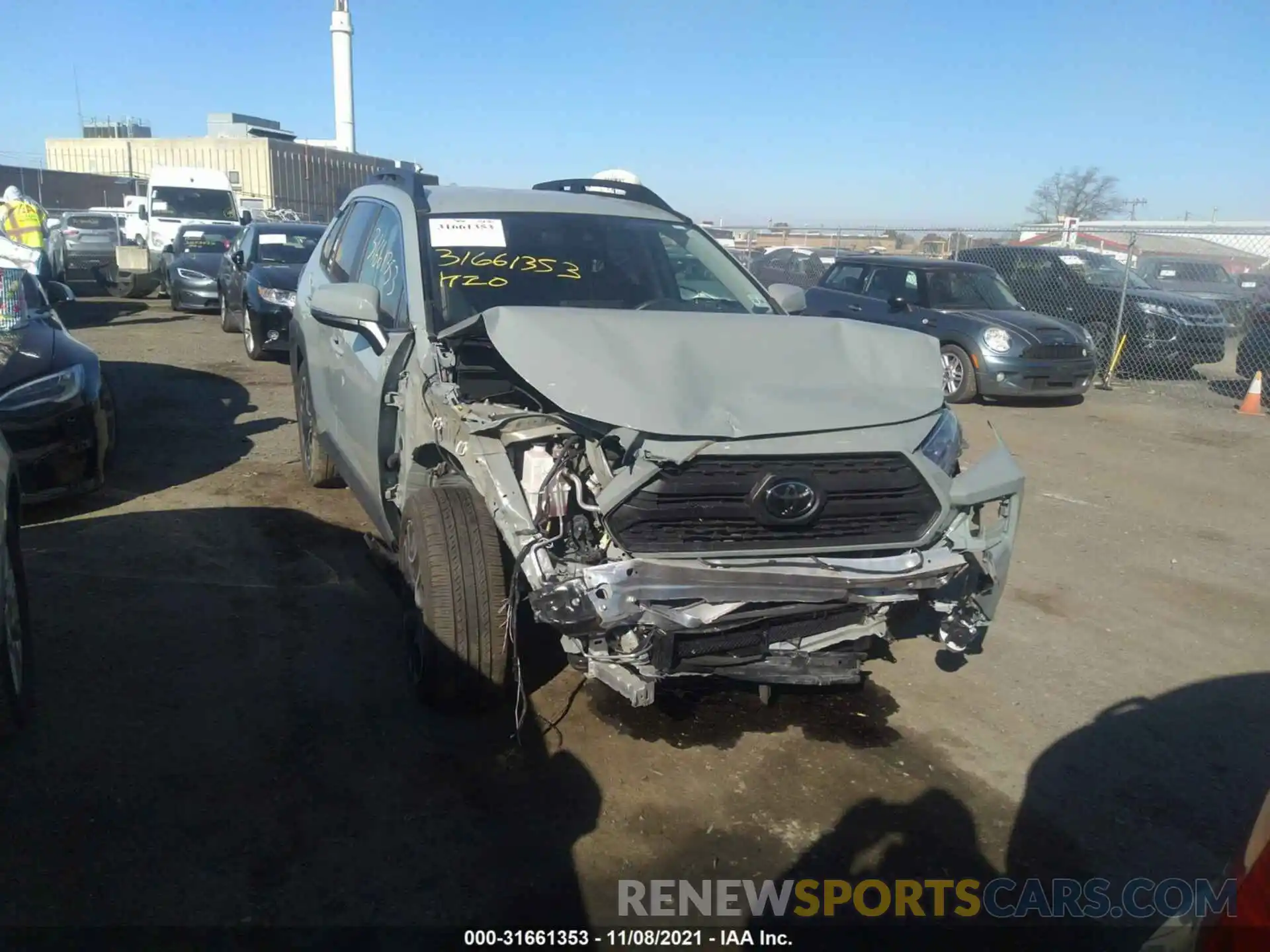 6 Photograph of a damaged car 2T3J1RFV1KC049264 TOYOTA RAV4 2019