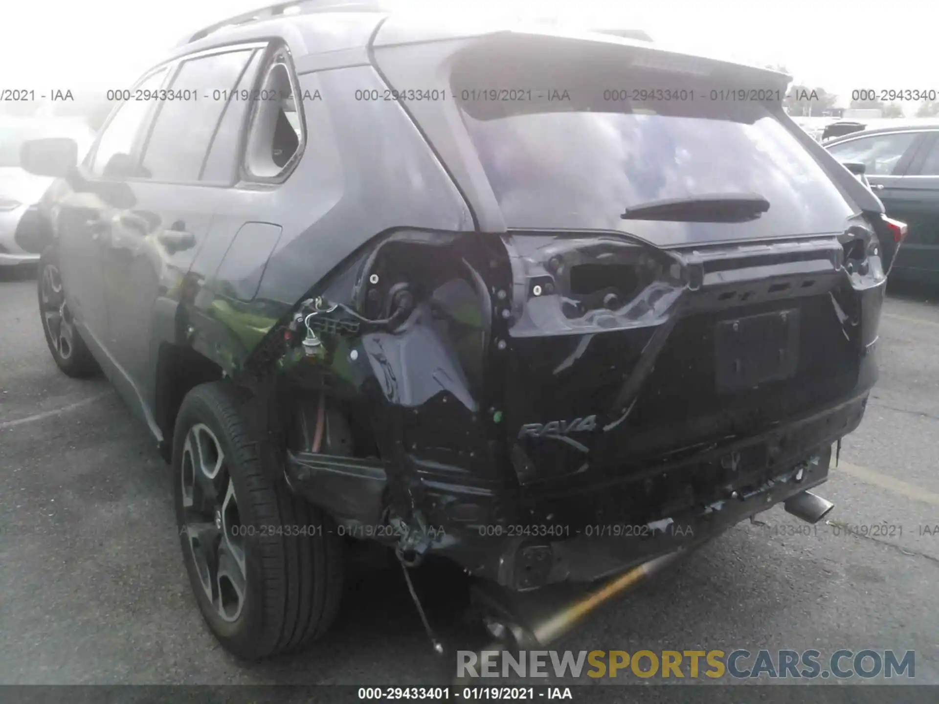 6 Photograph of a damaged car 2T3J1RFV1KW002430 TOYOTA RAV4 2019