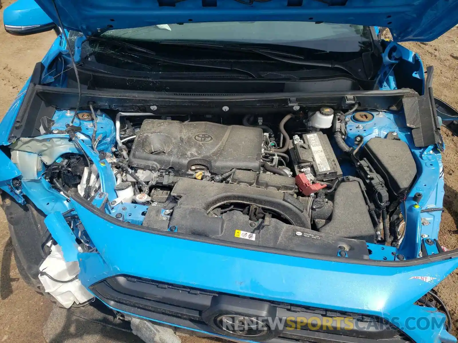 7 Photograph of a damaged car 2T3J1RFV1KW003044 TOYOTA RAV4 2019