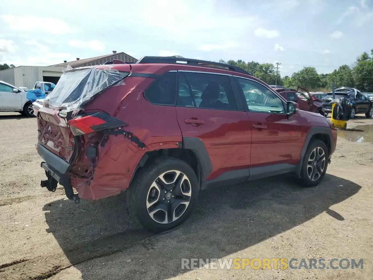 3 Photograph of a damaged car 2T3J1RFV1KW006025 TOYOTA RAV4 2019