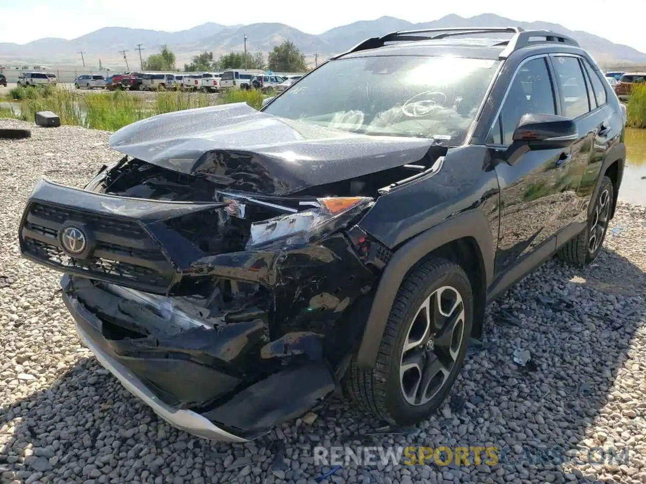 2 Photograph of a damaged car 2T3J1RFV1KW006297 TOYOTA RAV4 2019