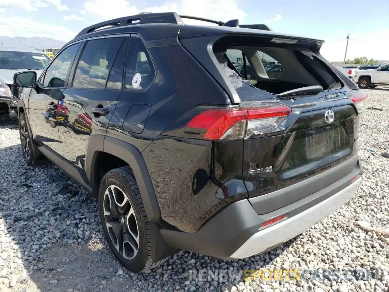 3 Photograph of a damaged car 2T3J1RFV1KW006297 TOYOTA RAV4 2019