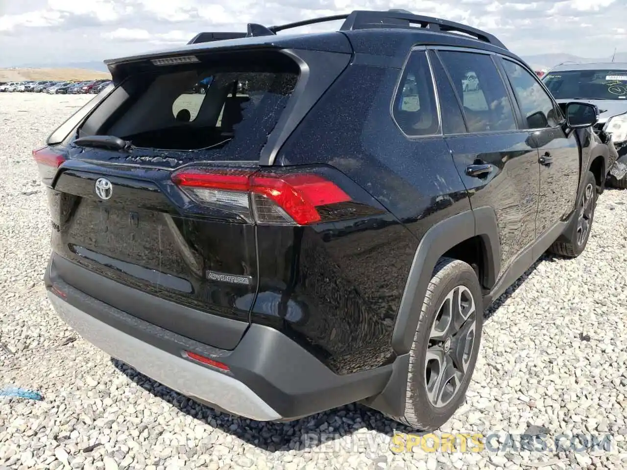 4 Photograph of a damaged car 2T3J1RFV1KW006297 TOYOTA RAV4 2019