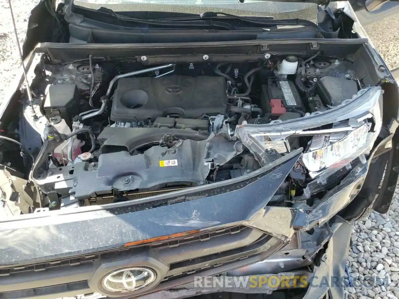 7 Photograph of a damaged car 2T3J1RFV1KW006297 TOYOTA RAV4 2019