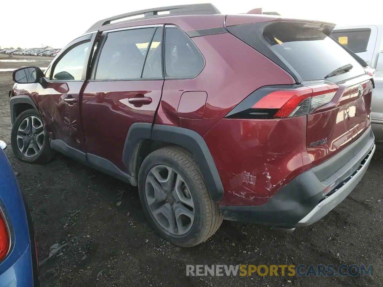 2 Photograph of a damaged car 2T3J1RFV1KW012682 TOYOTA RAV4 2019