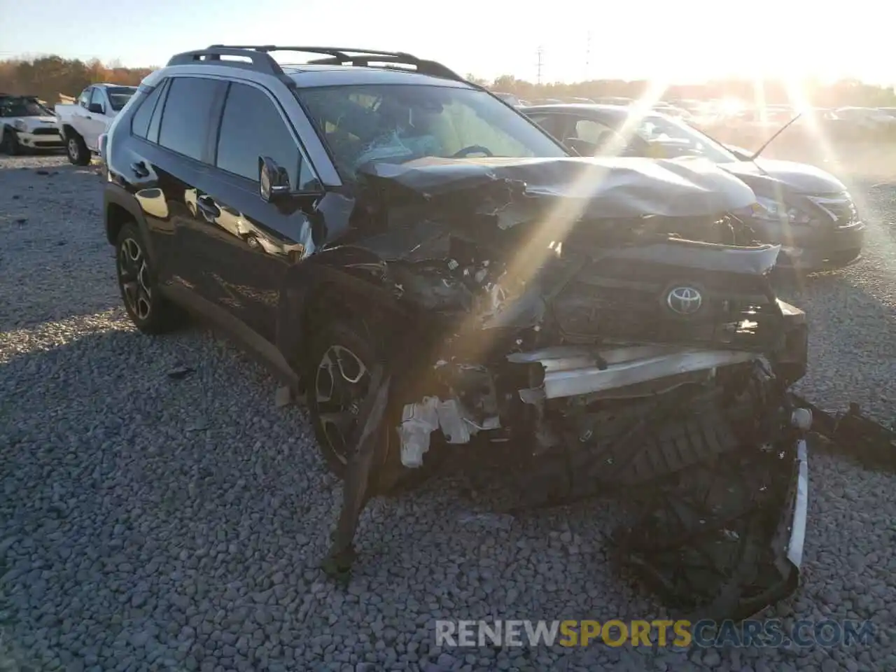 1 Photograph of a damaged car 2T3J1RFV1KW012777 TOYOTA RAV4 2019