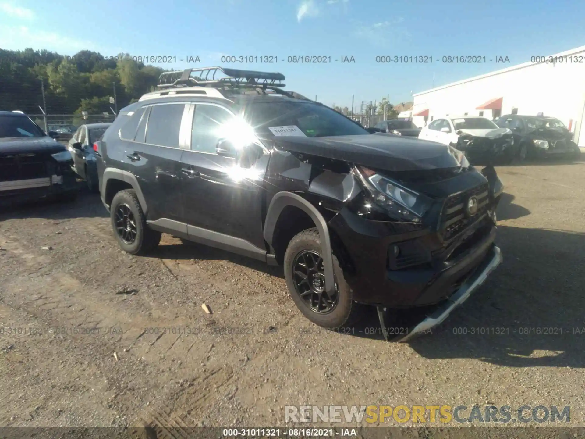 1 Photograph of a damaged car 2T3J1RFV1KW021687 TOYOTA RAV4 2019