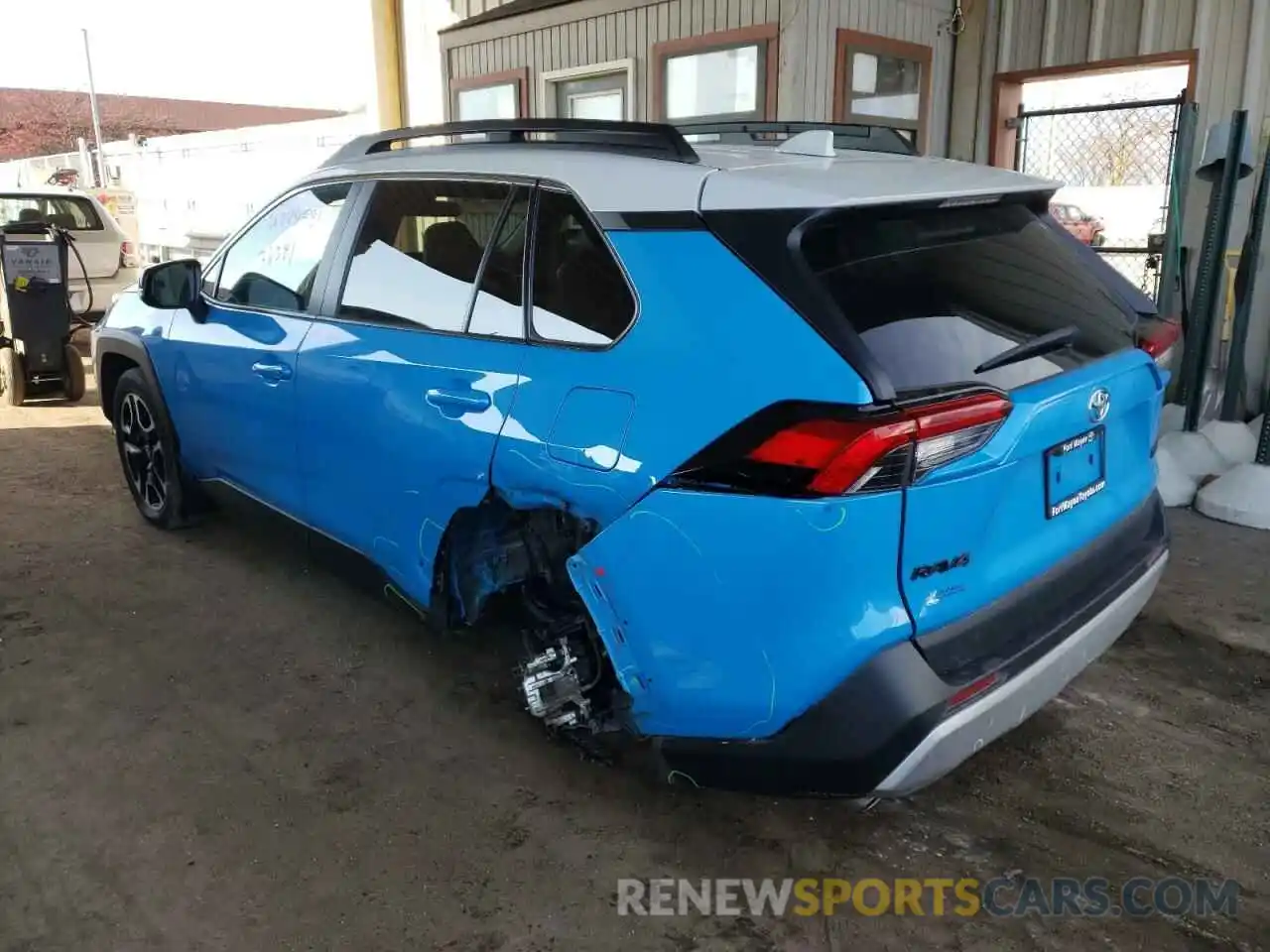 3 Photograph of a damaged car 2T3J1RFV2KC009386 TOYOTA RAV4 2019