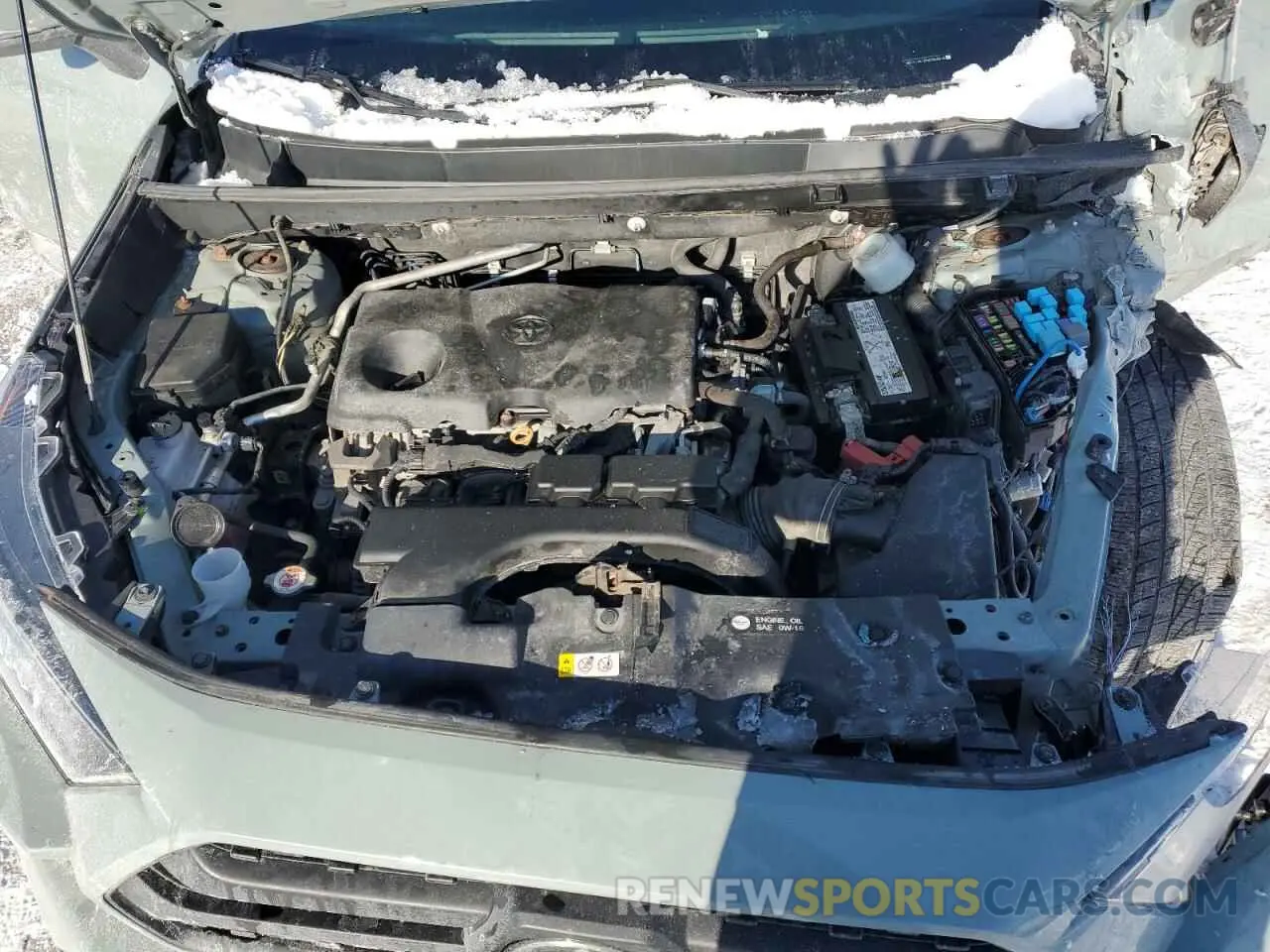 12 Photograph of a damaged car 2T3J1RFV2KC040010 TOYOTA RAV4 2019