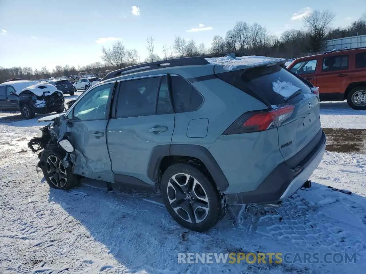 2 Photograph of a damaged car 2T3J1RFV2KC040010 TOYOTA RAV4 2019