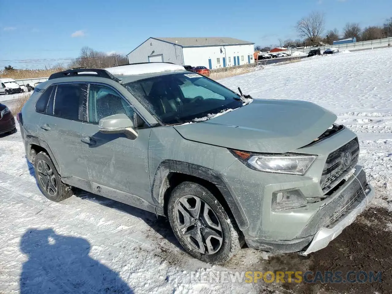 4 Photograph of a damaged car 2T3J1RFV2KC040010 TOYOTA RAV4 2019