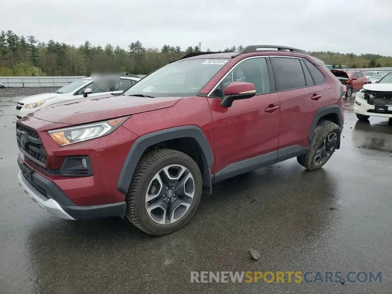 1 Photograph of a damaged car 2T3J1RFV2KW003022 TOYOTA RAV4 2019