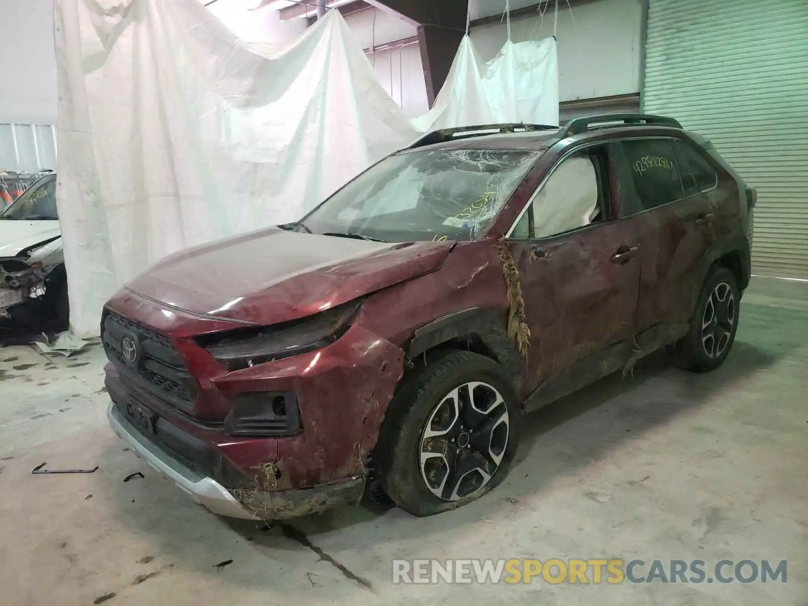 2 Photograph of a damaged car 2T3J1RFV2KW004073 TOYOTA RAV4 2019