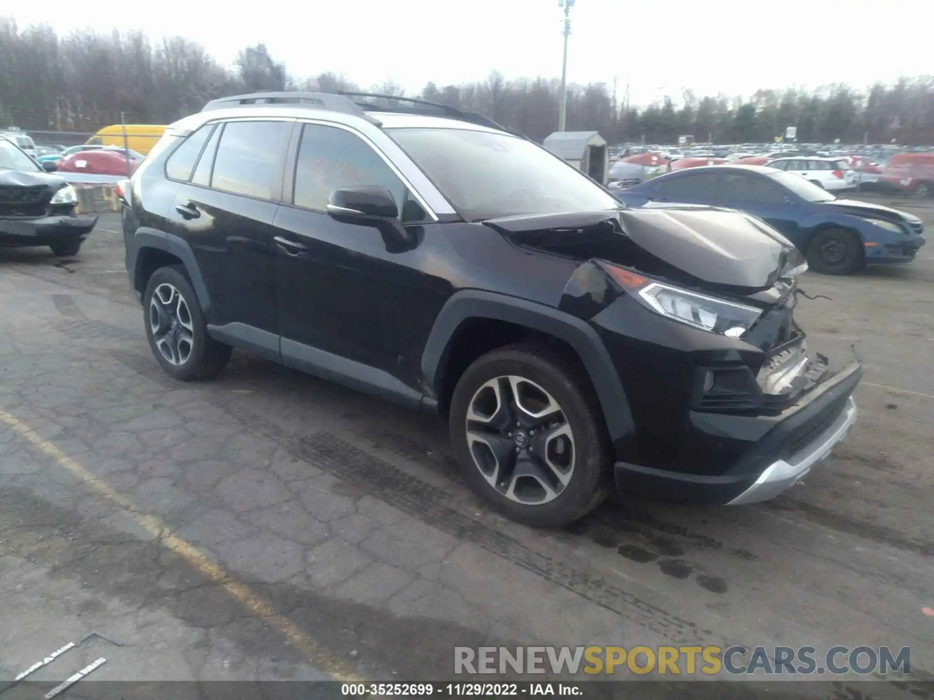 1 Photograph of a damaged car 2T3J1RFV2KW010309 TOYOTA RAV4 2019