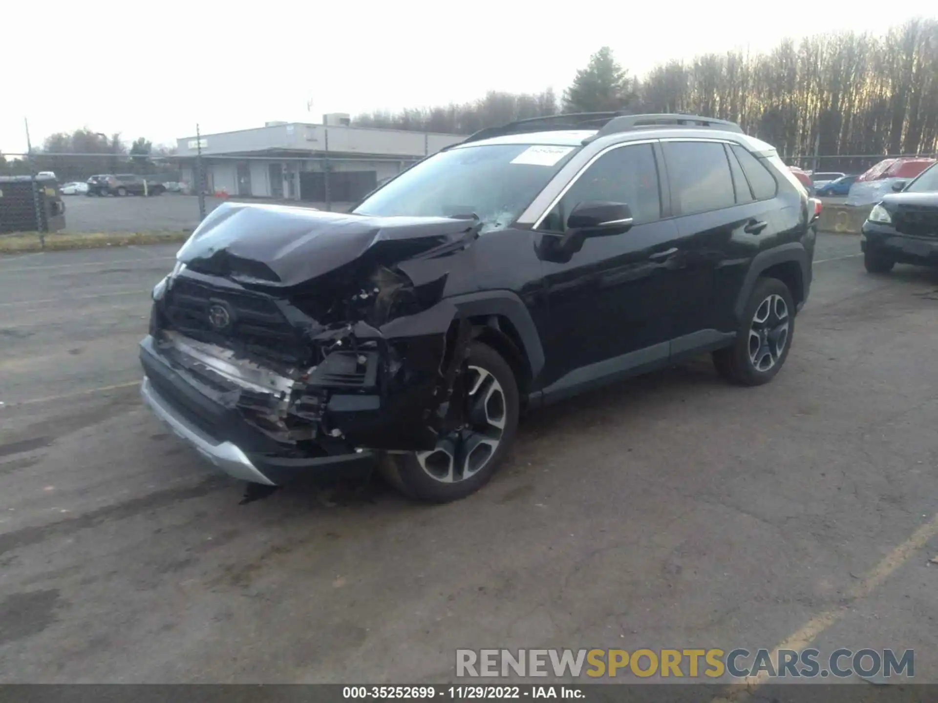 2 Photograph of a damaged car 2T3J1RFV2KW010309 TOYOTA RAV4 2019