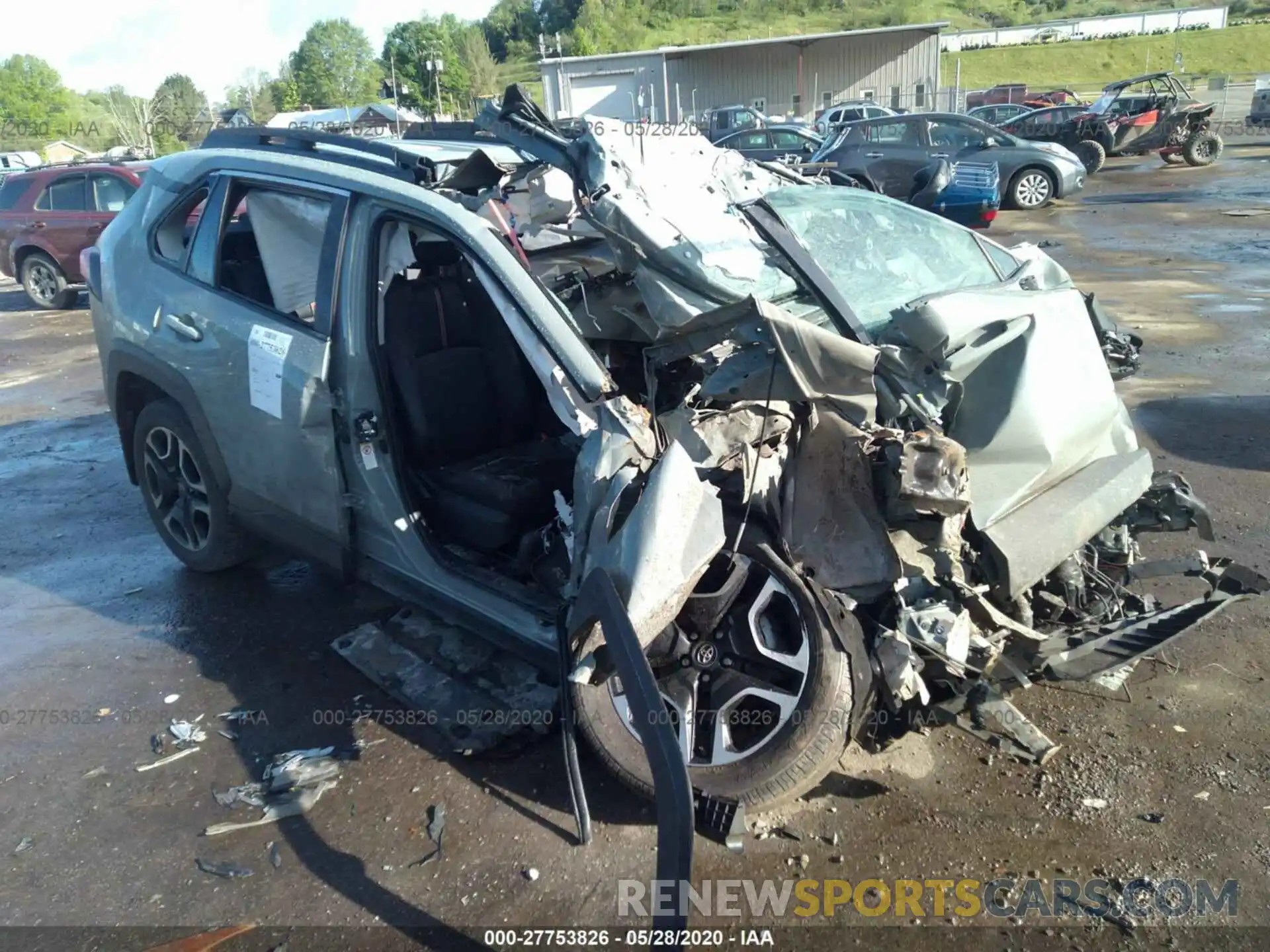 1 Photograph of a damaged car 2T3J1RFV2KW018023 TOYOTA RAV4 2019