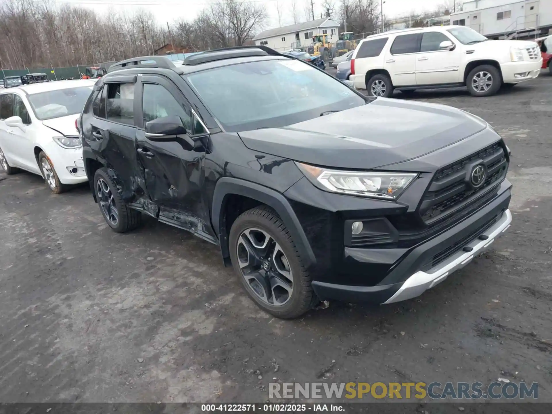 1 Photograph of a damaged car 2T3J1RFV2KW023156 TOYOTA RAV4 2019