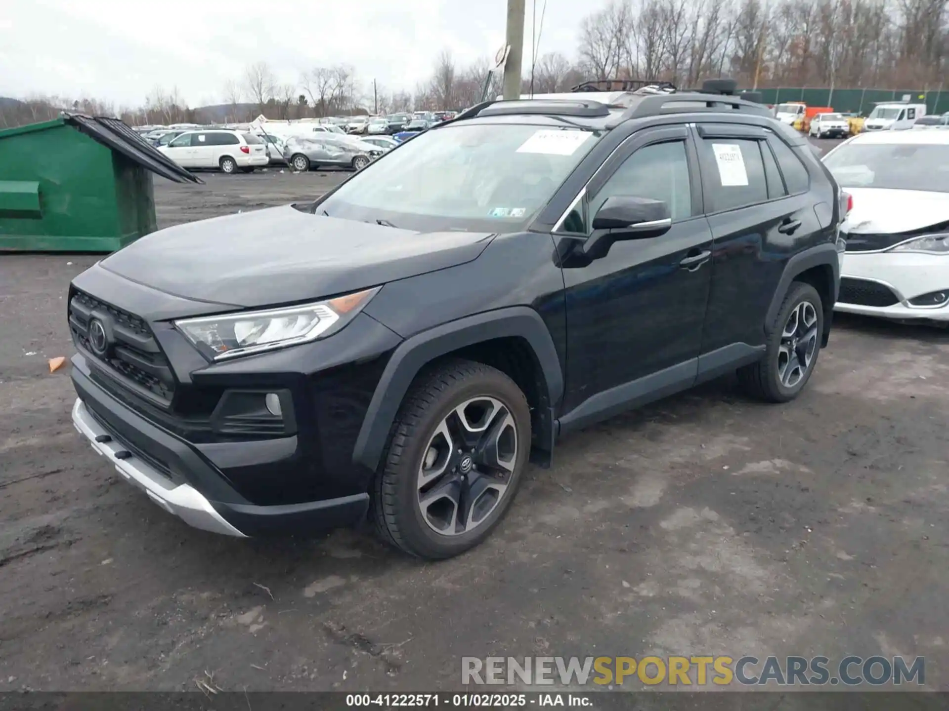 2 Photograph of a damaged car 2T3J1RFV2KW023156 TOYOTA RAV4 2019