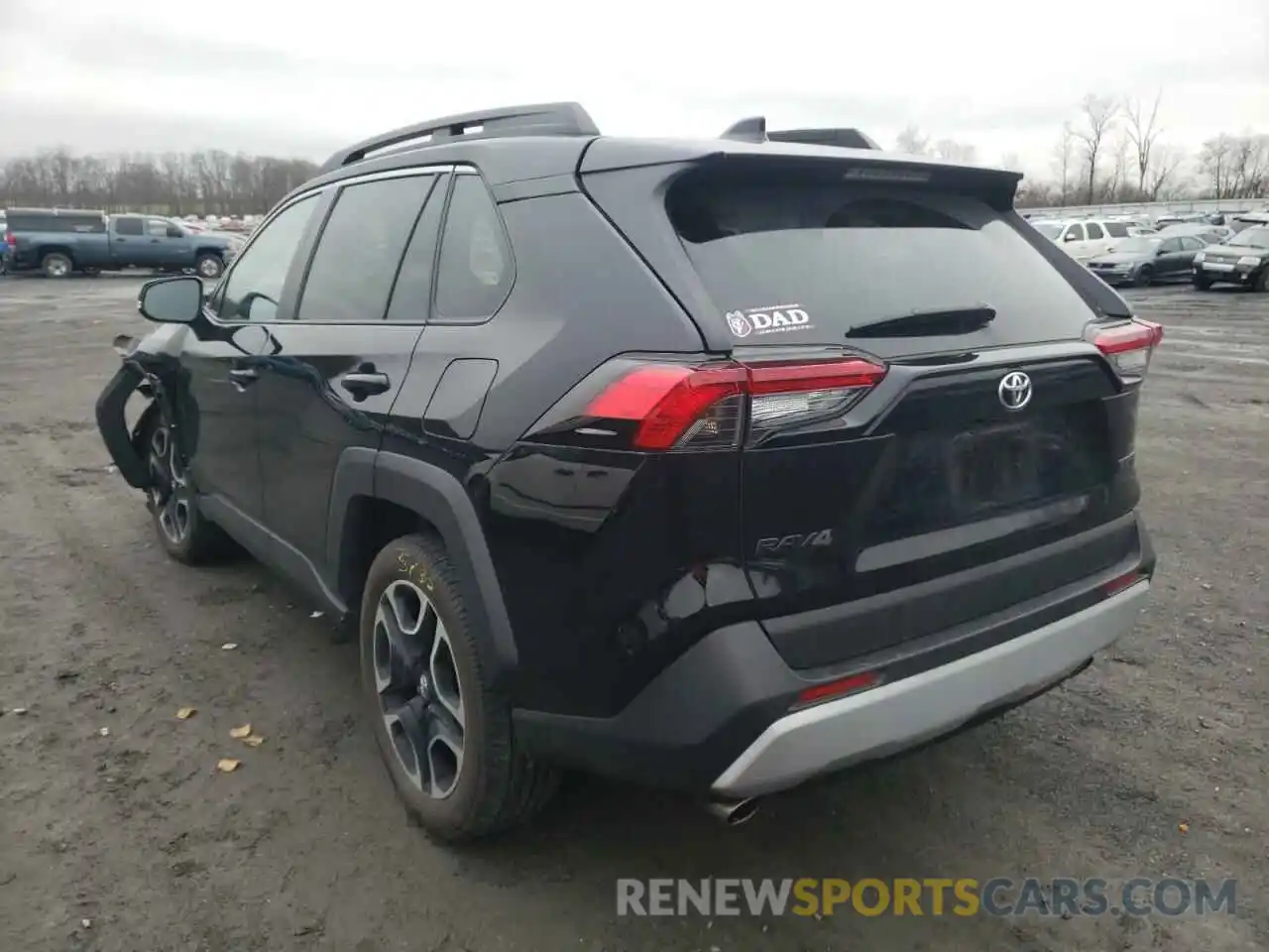 3 Photograph of a damaged car 2T3J1RFV2KW026834 TOYOTA RAV4 2019