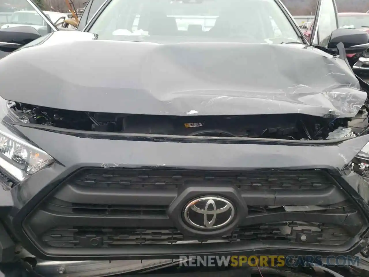 7 Photograph of a damaged car 2T3J1RFV2KW026834 TOYOTA RAV4 2019