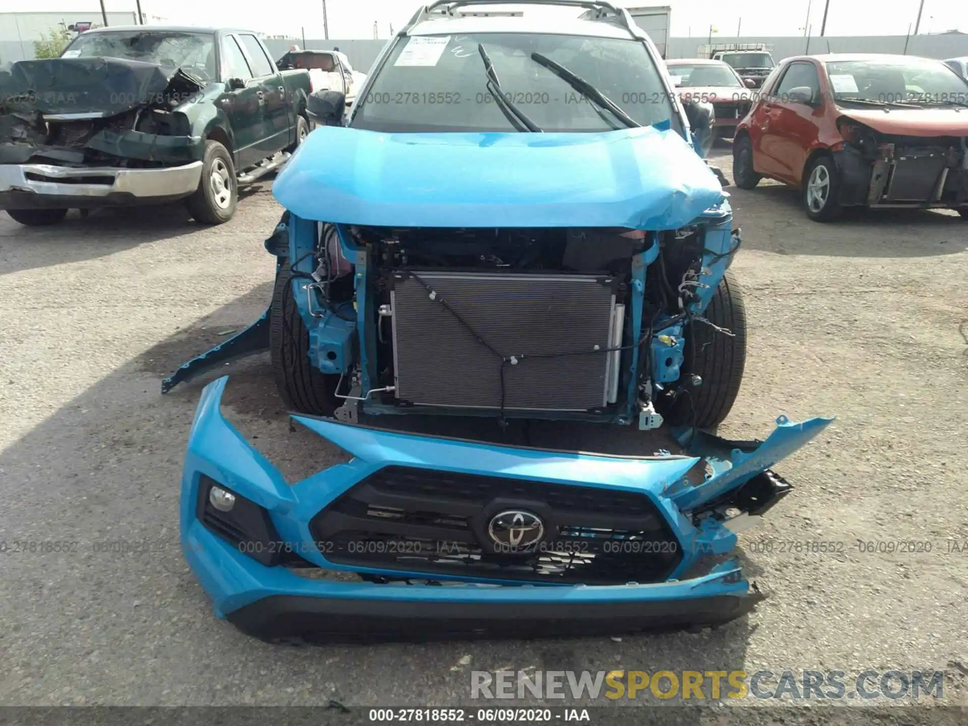 6 Photograph of a damaged car 2T3J1RFV2KW030799 TOYOTA RAV4 2019