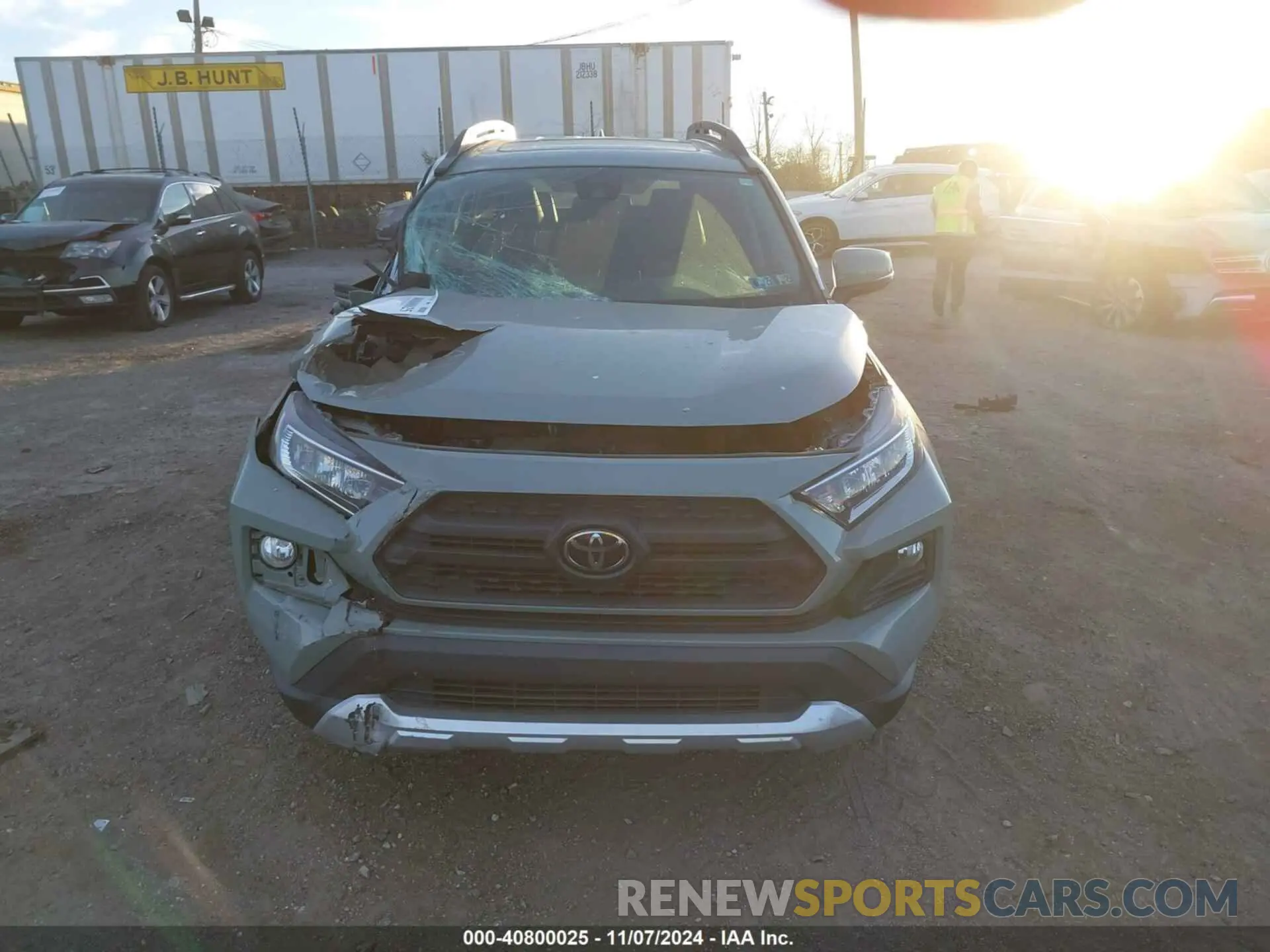 13 Photograph of a damaged car 2T3J1RFV2KW061311 TOYOTA RAV4 2019