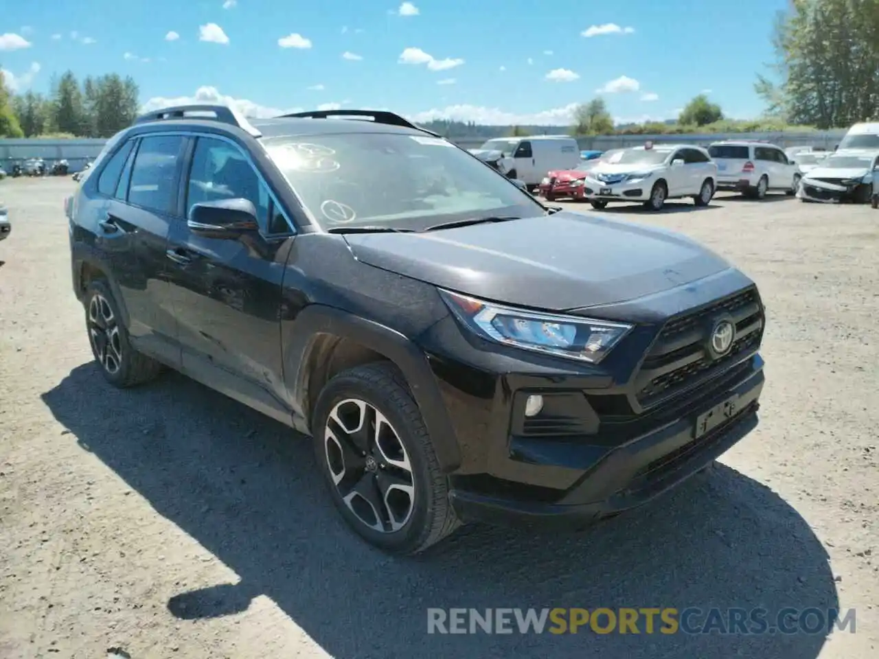 1 Photograph of a damaged car 2T3J1RFV3KC006058 TOYOTA RAV4 2019