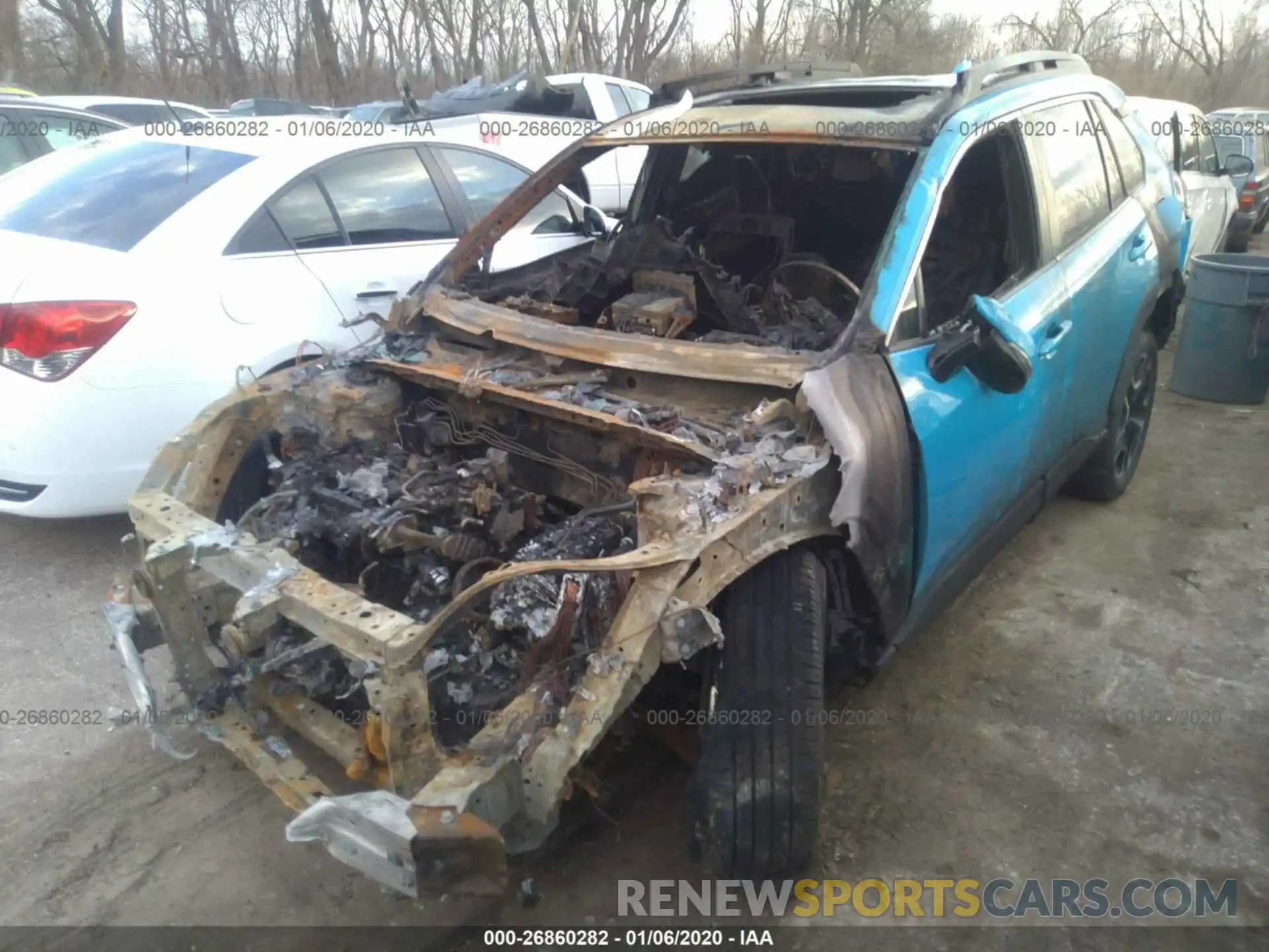 6 Photograph of a damaged car 2T3J1RFV3KW003191 TOYOTA RAV4 2019