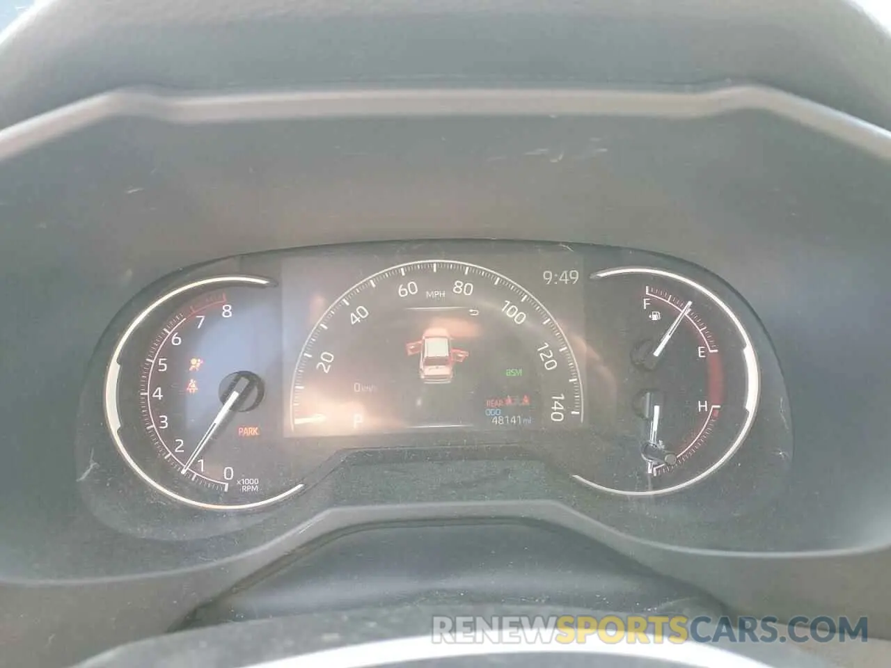 9 Photograph of a damaged car 2T3J1RFV3KW005930 TOYOTA RAV4 2019