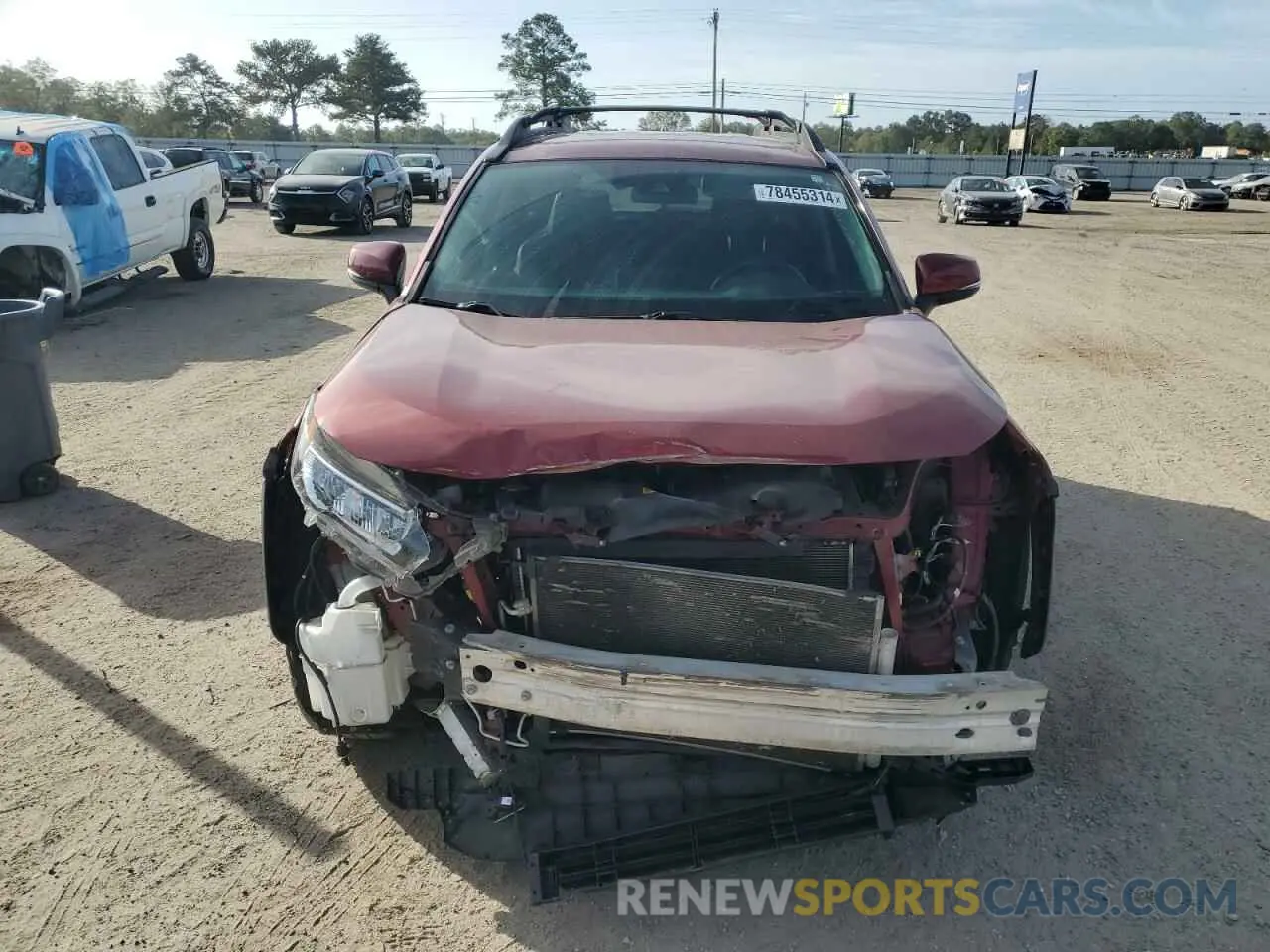 5 Photograph of a damaged car 2T3J1RFV3KW008732 TOYOTA RAV4 2019