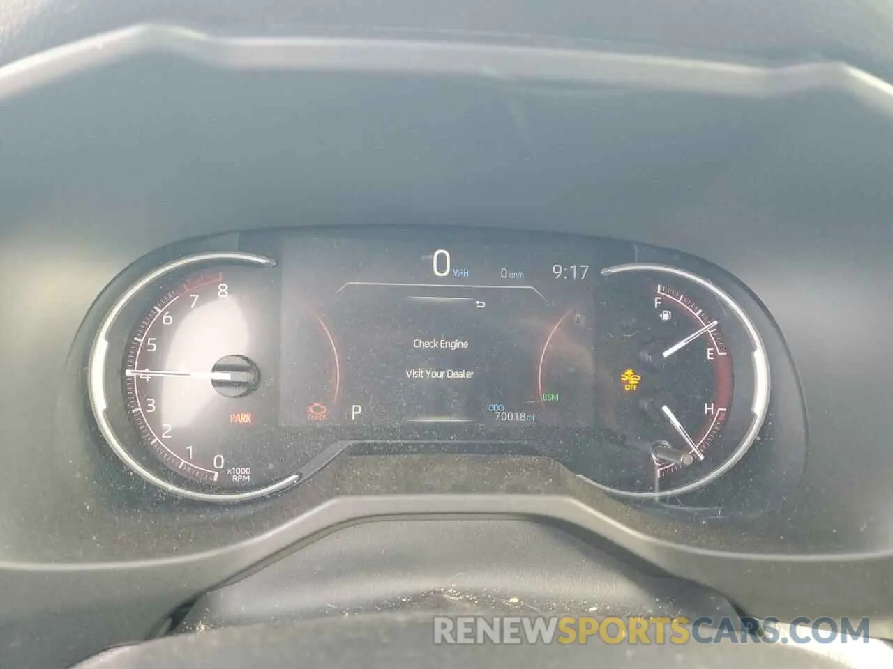 9 Photograph of a damaged car 2T3J1RFV3KW008732 TOYOTA RAV4 2019