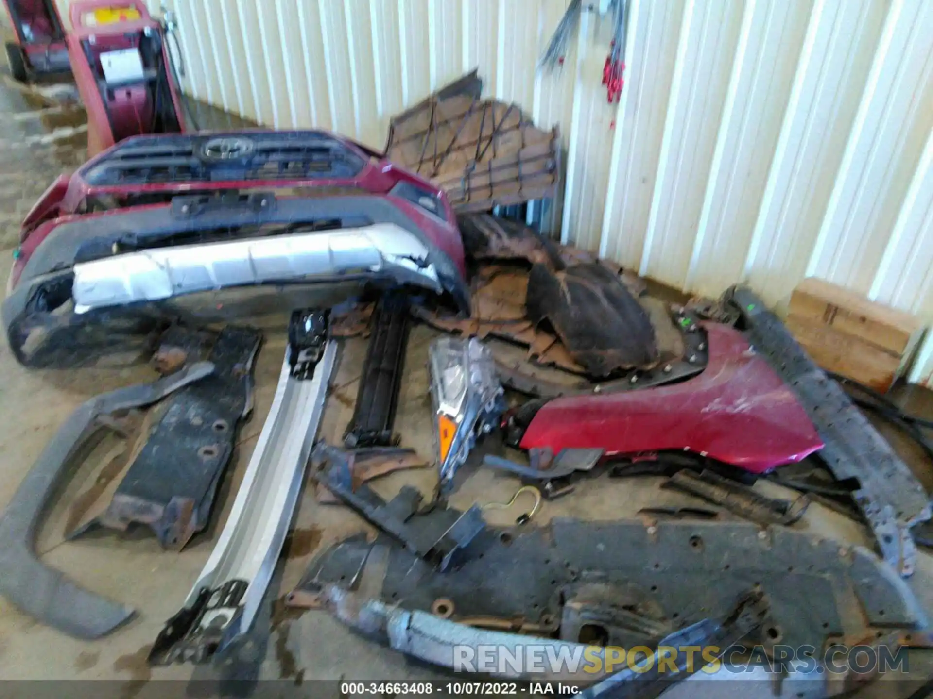 12 Photograph of a damaged car 2T3J1RFV3KW021643 TOYOTA RAV4 2019